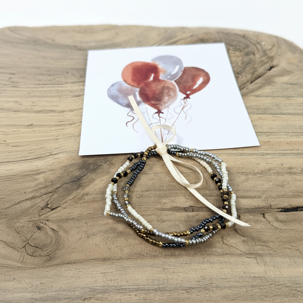 Copper Balloon Bracelet with Gift Card