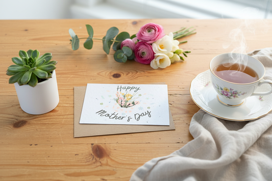 Plantable Greeting Card - Mother's Day Envelope Flower
