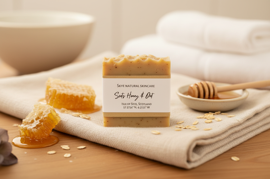 Skye Natural Skincare Soap - Scots Oat & Honey