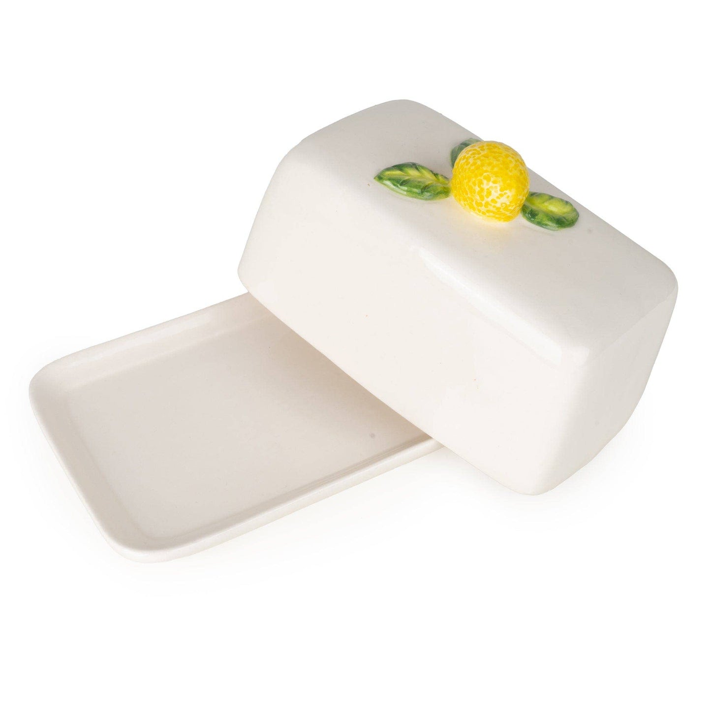 Butter Dish - With Lemon Design