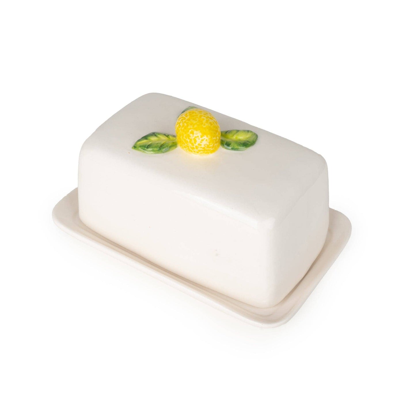Butter Dish - With Lemon Design