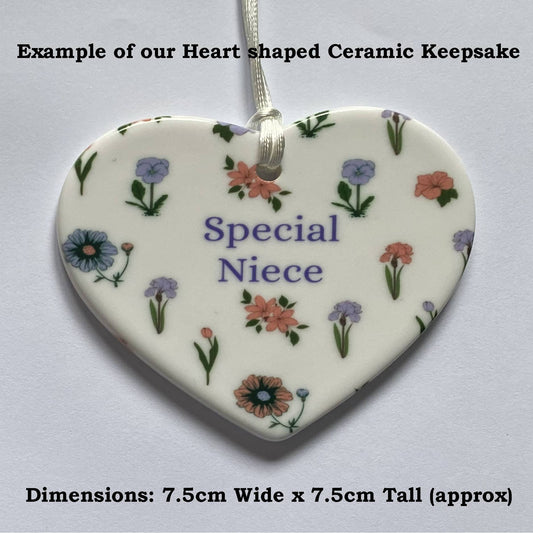Mr and Mrs Wedding Card & Ceramic Keepsake Gift