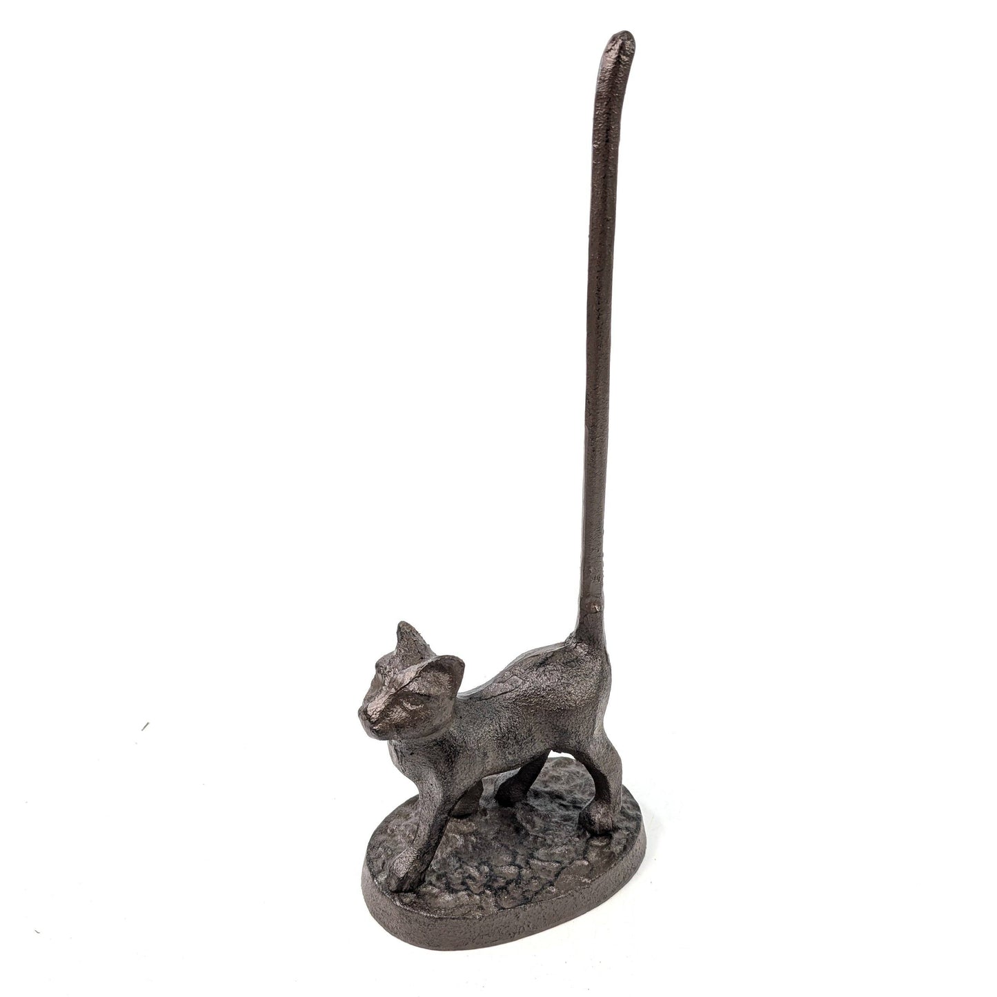 Cast Iron Kitchen/Bathroom Paper Holder - Cat