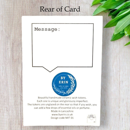 Well Done  Ceramic Pocket Token Pocket Hug and Card