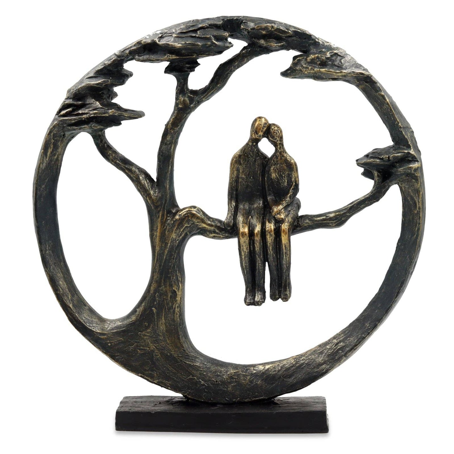 Couple in Tree art piece. stunning! 31cm Diameter