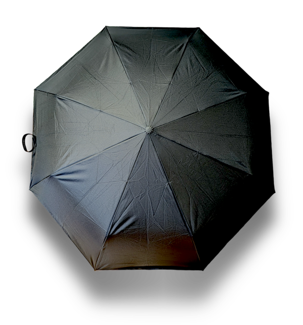 Auto Open & Close Compact Umbrella - Classic Black - L33cm Closed