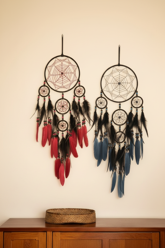 Dream Catchers No Vase White Wall