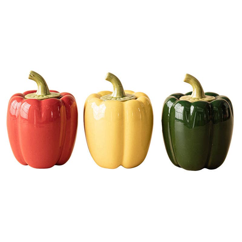 Pepper Shaped Food Container Storage