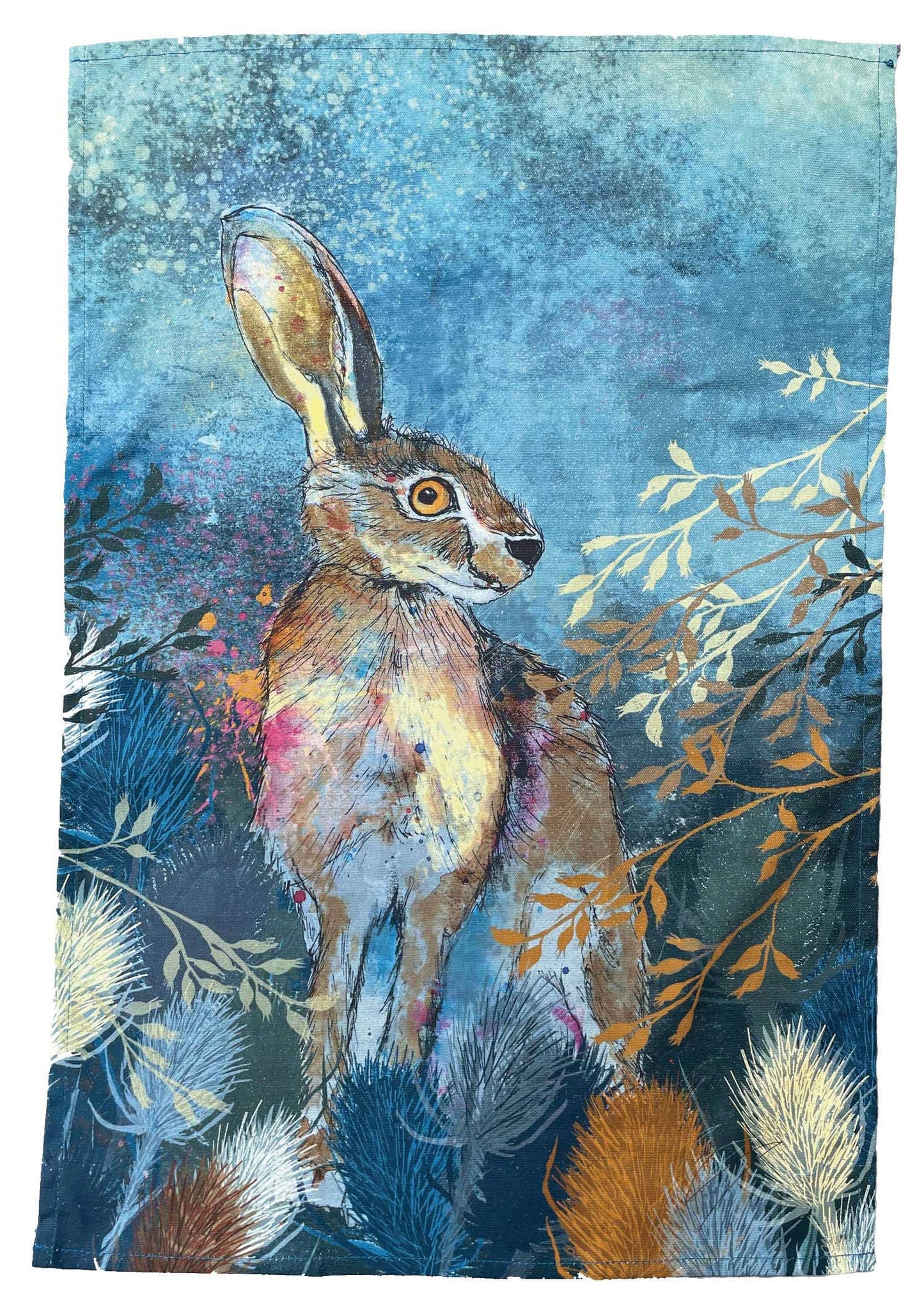 Hare Tea Towel