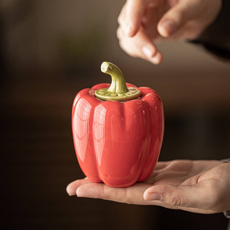 Pepper Shaped Food Container Storage