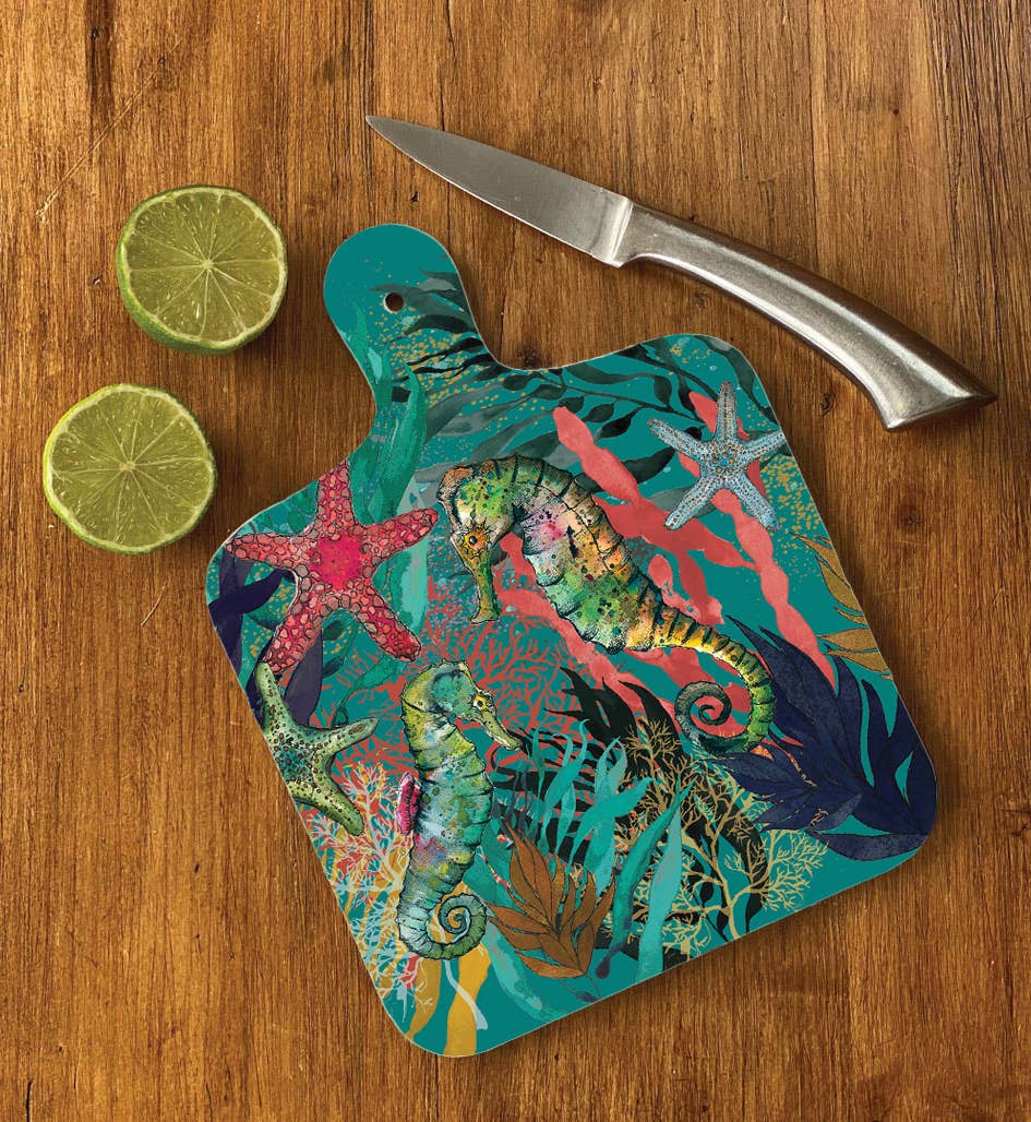 Seahorse & Starfish Chopping Board | Dolly Hot Dogs