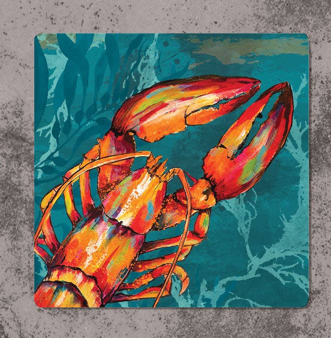 Lobster Coasters (Sold in Pairs)-handmade in the UK- Very High quality