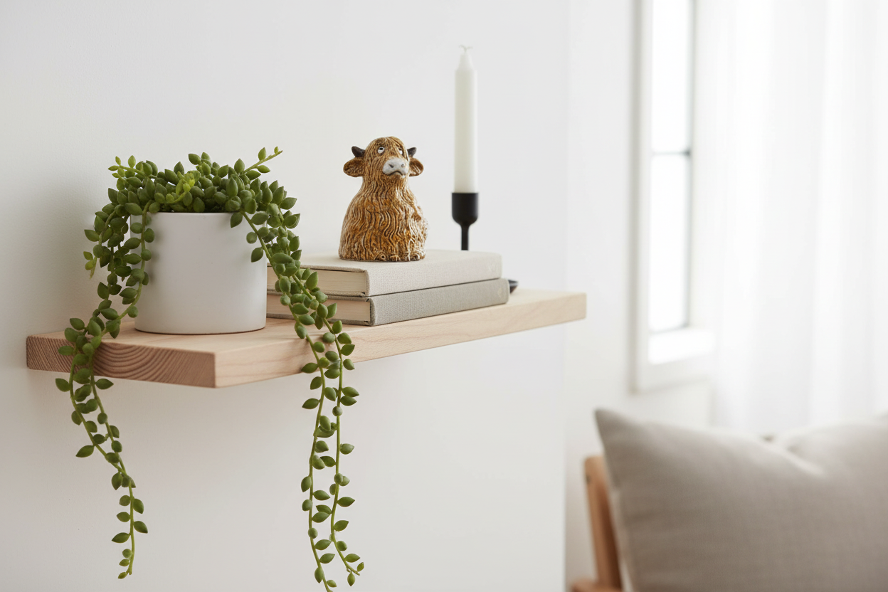 Glazed Highland Cow - Shelf Lifestyle