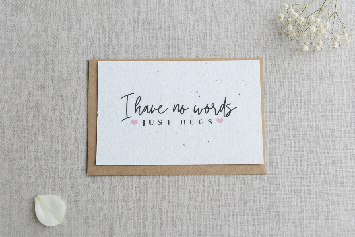 I Have No Words - Card Large in Frame