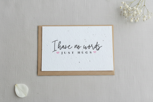 I Have No Words - Card Large in Frame
