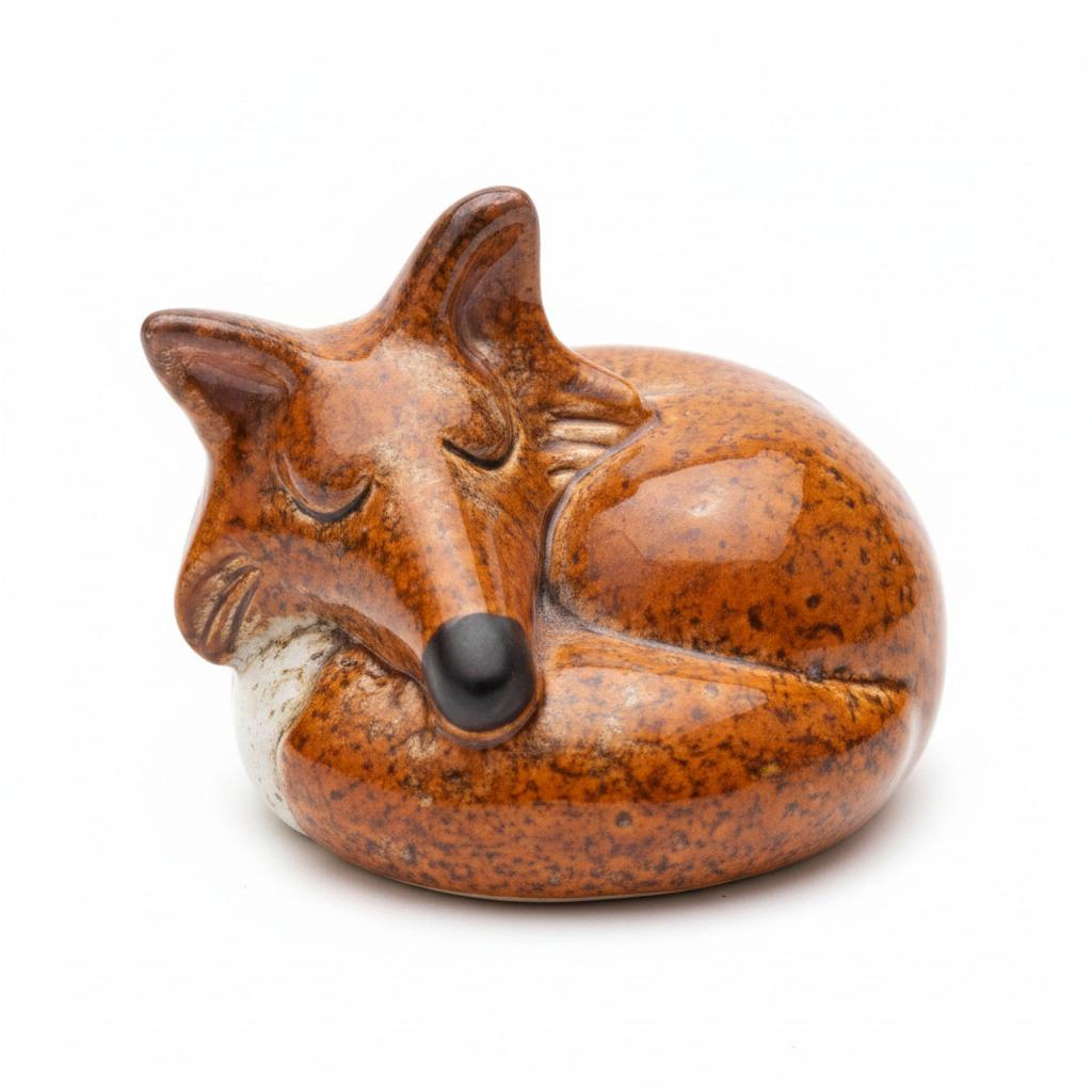 Sleeping Fox Close Up Product Shot